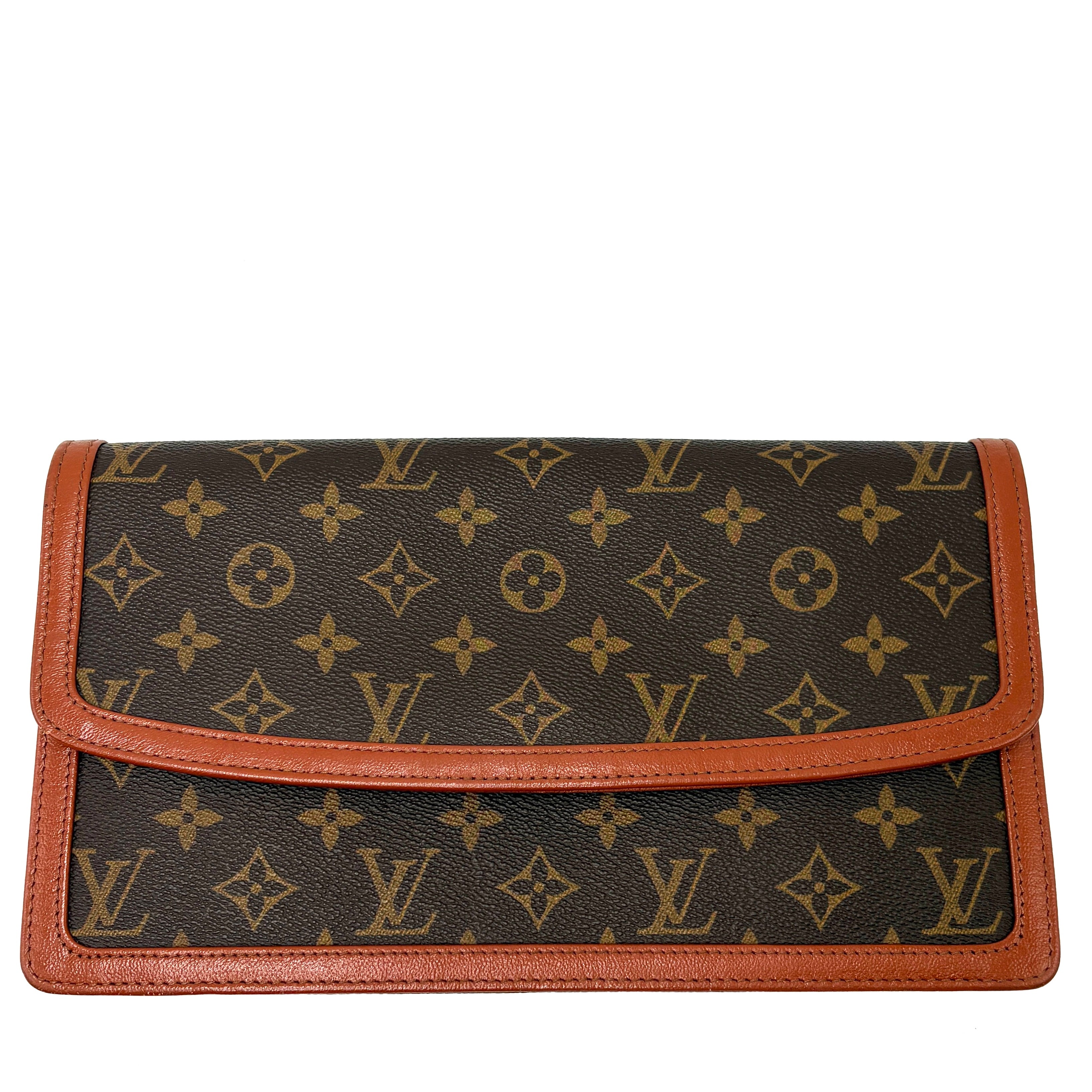 Louis Vuitton Monogram Pochette Dame GM Clutch Bag